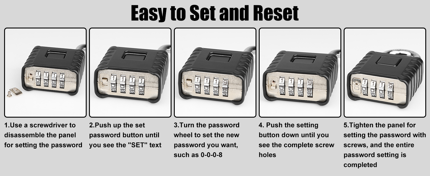 gate locks for outdoor fence