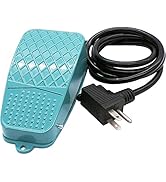 TWTADE Meat Grinder Foot Switch,Woodworking Machine Control ,Meat grinder, Nonslip Momentary Meta...