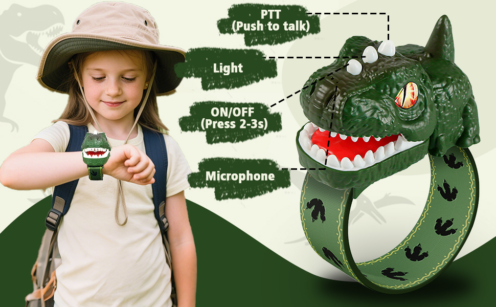 Dinosaur Walkie-Talkie