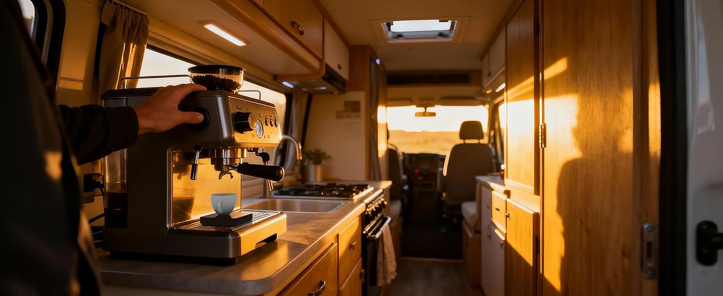 Using this coffee scale to make coffee in an RV