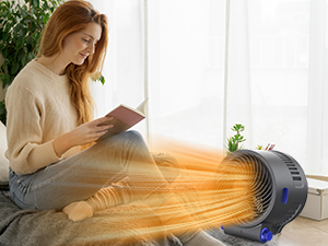 heater fan combo for indoor use