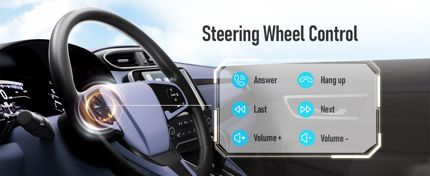 double din car radio with apple carplay