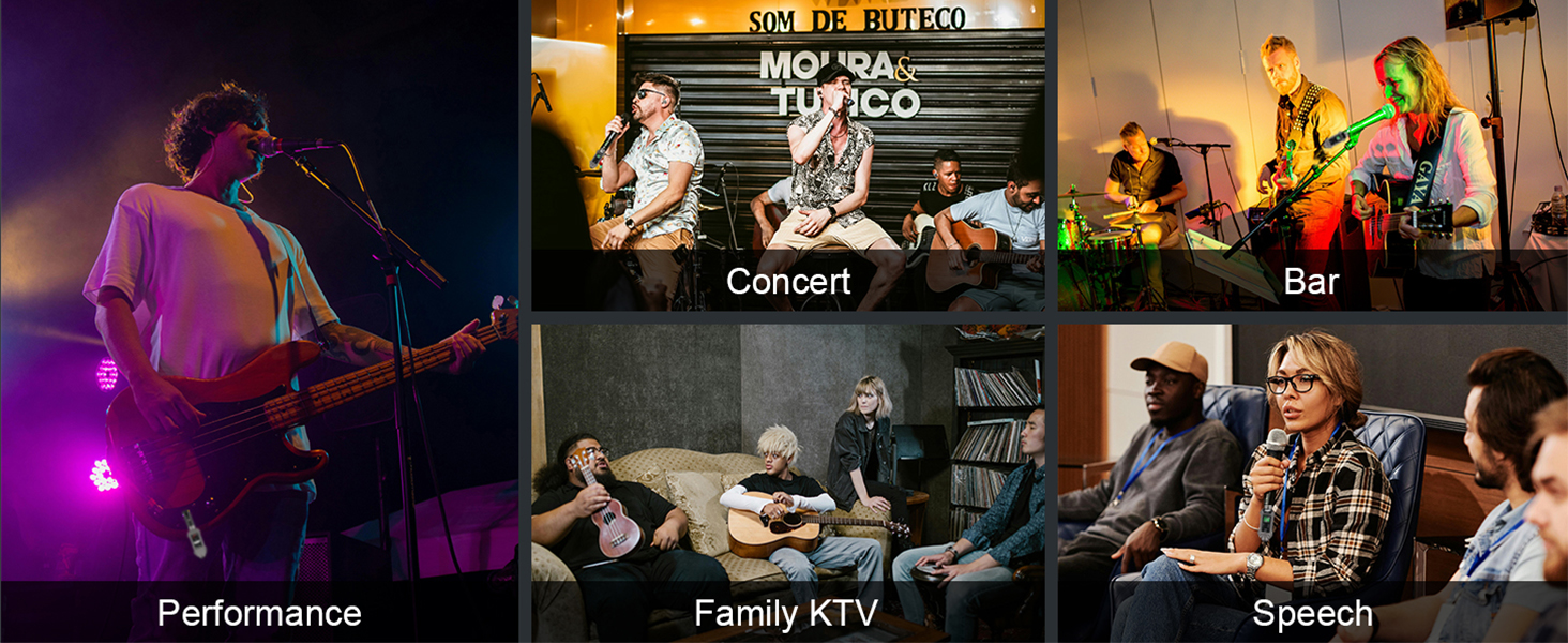 Wireless guitar transmitter and receiver