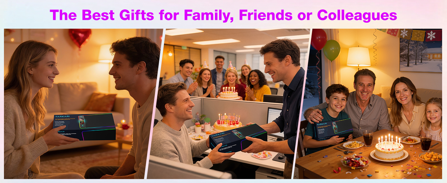 TARKARI Magnetic Wireless Charging RGB Mouse Pad