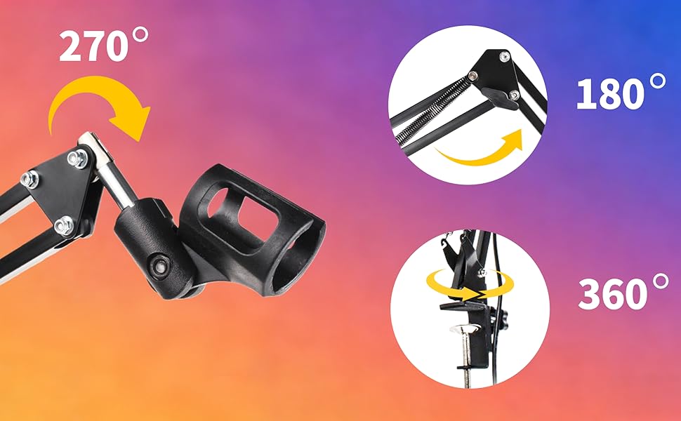 Boom Arm Microphone Mic