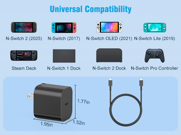 nintendo switch charger