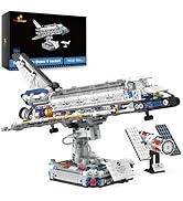 JMBricklayer Space Shuttle Building Sets for Adult, Airplane Spaceship Space Toys for Kids Teens,...