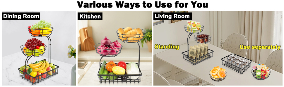 Fruit Vegetable Basket Bowl