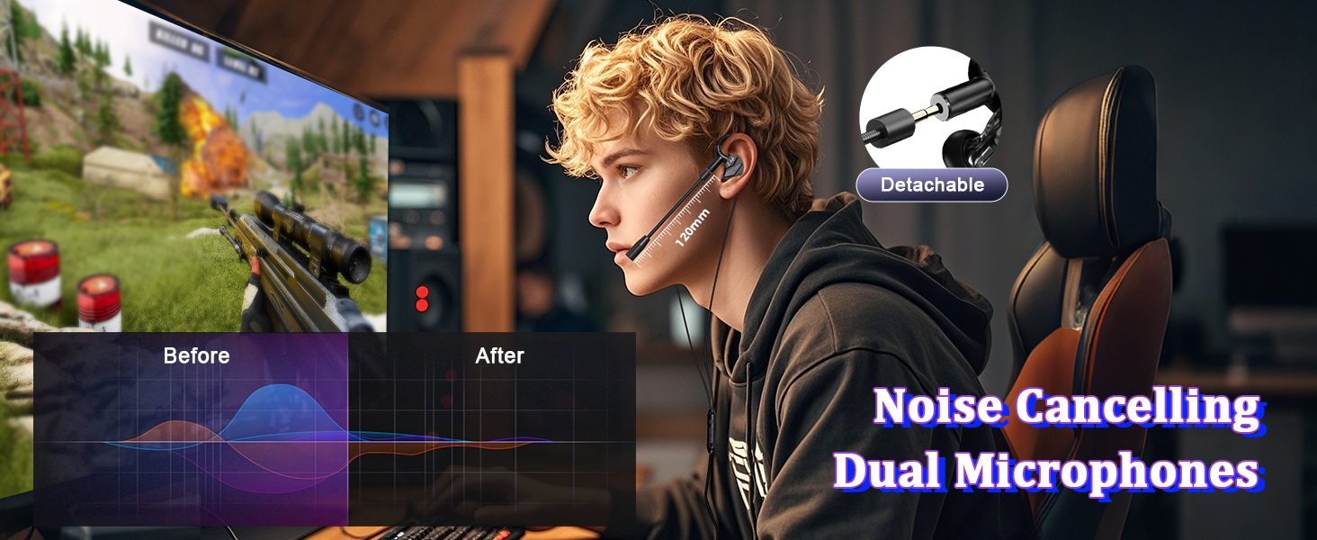 Wired Gaming Earbuds 4