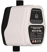 Shower Recirculating Pump Pump Full Automatic Water Pressure Shower Pump for Tank Tankless Energy...