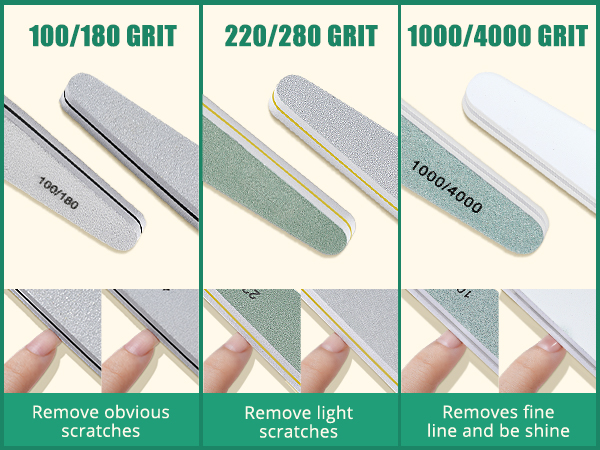 nail files and buffers