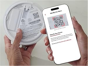 Kidde Smart Smoke and CO Detector simple set up with Wi-Fi, 30CUAR-W