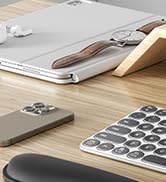 KTRIO Memory Foam Keyboard Wrist Rest, Ergonomic Wrist Rest for Computer Keyboard, Non-Slip Rubbe...