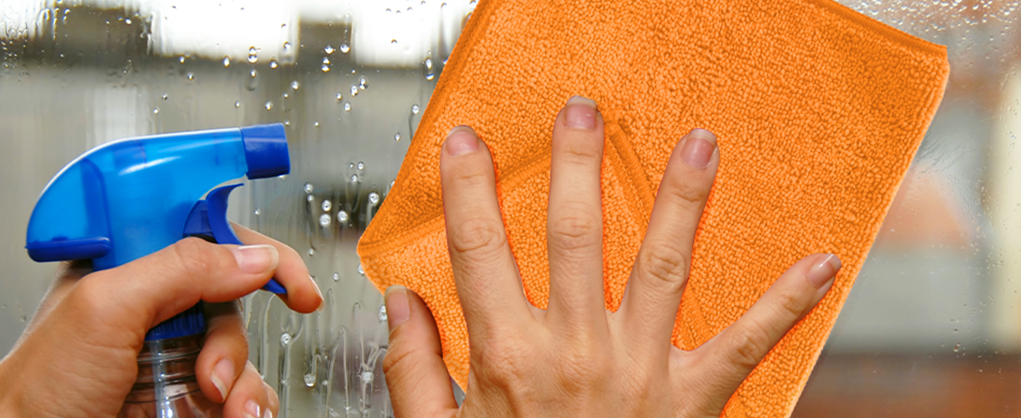 cleaning window