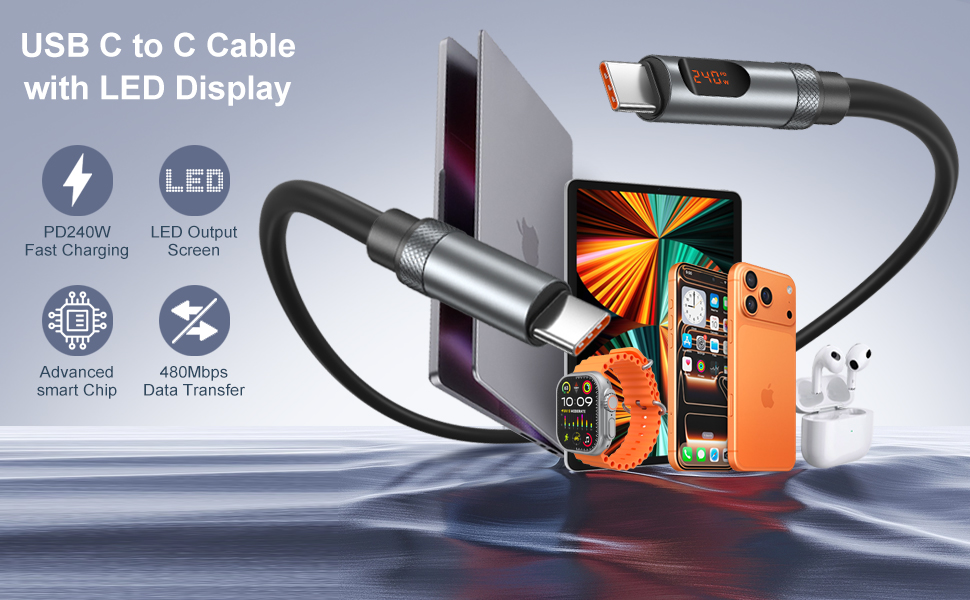 240w usb c to usb c cable