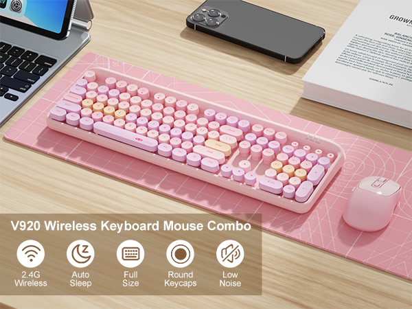 V920 Wireless Keyboard Mouse Combo