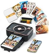 PRT 4x6 Photo Printer, Phone Printer with 20 Sheets & 1 Ribbon, Wireless Instant Picture Printers...
