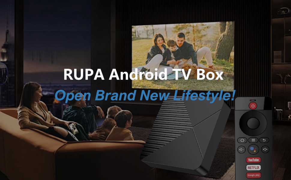 RUPA Android 13 TV BOX 3528MINI PRO13