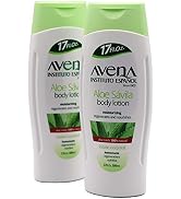 Avena Instituto Español Aloe Savila Body Lotion, Moisturizing, Regenerates and Nourishes, 2-pack ...