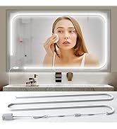 Blikshin LED Vanity Mirror Lights, Makeup Lights for Mirror, 6.6FT/6000K/Dimmable/ELT Approval 12...