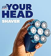 Dollar Shave Club | for Your Head Shaver | Seven Rotary Blades, Shower Safe, Easy to Clean | Elec...