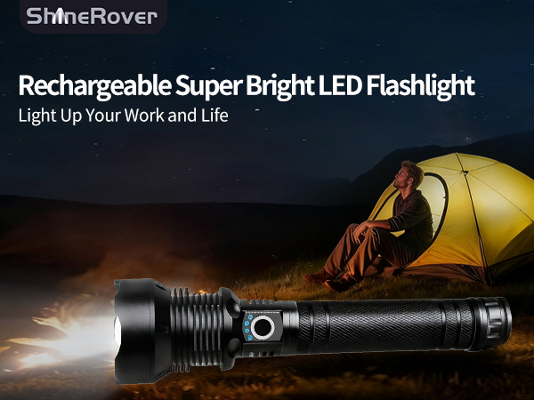 Rechargeable Flashlights High Lumens