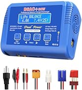 B6 AC Lipo Balance Charger/Discharger with 80W Power Supply for 1S 2S 3S-6S LiPo Lilon Life Lifep...