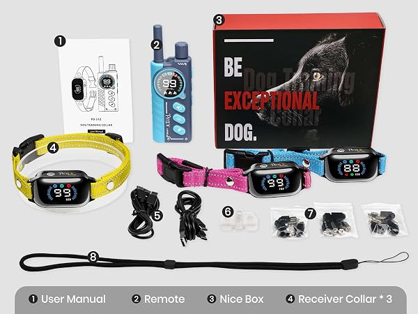 shock collar for 3 dogs