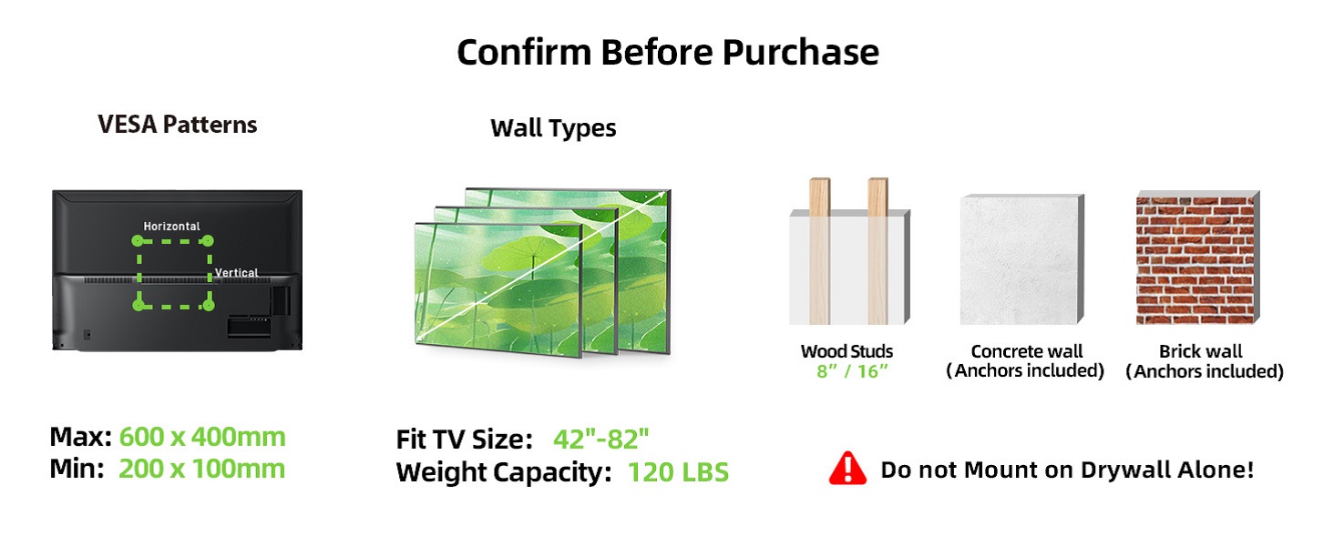 55 inch tv wall mount