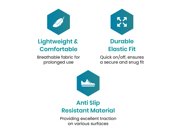 Lightweight &amp; comfortable, Anti Slip, Durable