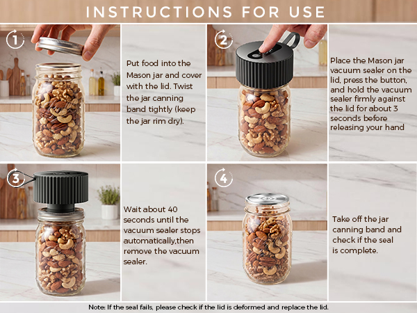 mason jar vacuum sealer