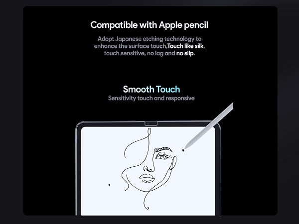 Sensitivity touch and responsive