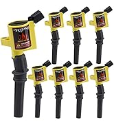 DG508 8 Pack Ignition Coils High Performance Multispark Blaster Epoxy 15% More Energy Fit for For...