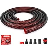 Shop-Vac Premium Universal Hose Plastic 12'X 1-7/8", Replacement Hose Compatible with Rigid, Dewa...