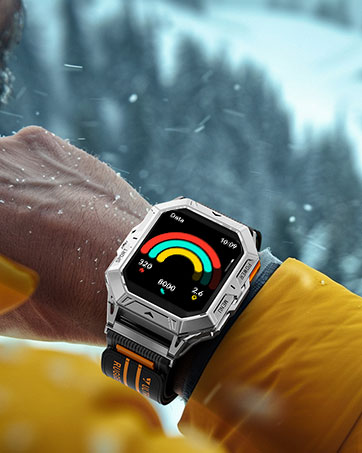100-Day Battery Life,2.13&amp;#34; AMOLED Outdoor Sports Smartwatch