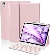 aoub Keyboard Case for iPad Air 11 inch (M2) 2024, iPad Air 5th / 4th Generation 10.9 inch 2022/2...