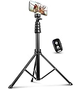 Aureday 62" Phone Tripod Accessory Kits, Camera &amp; Cell Phone Tripod Stand with Wireless Remote an...