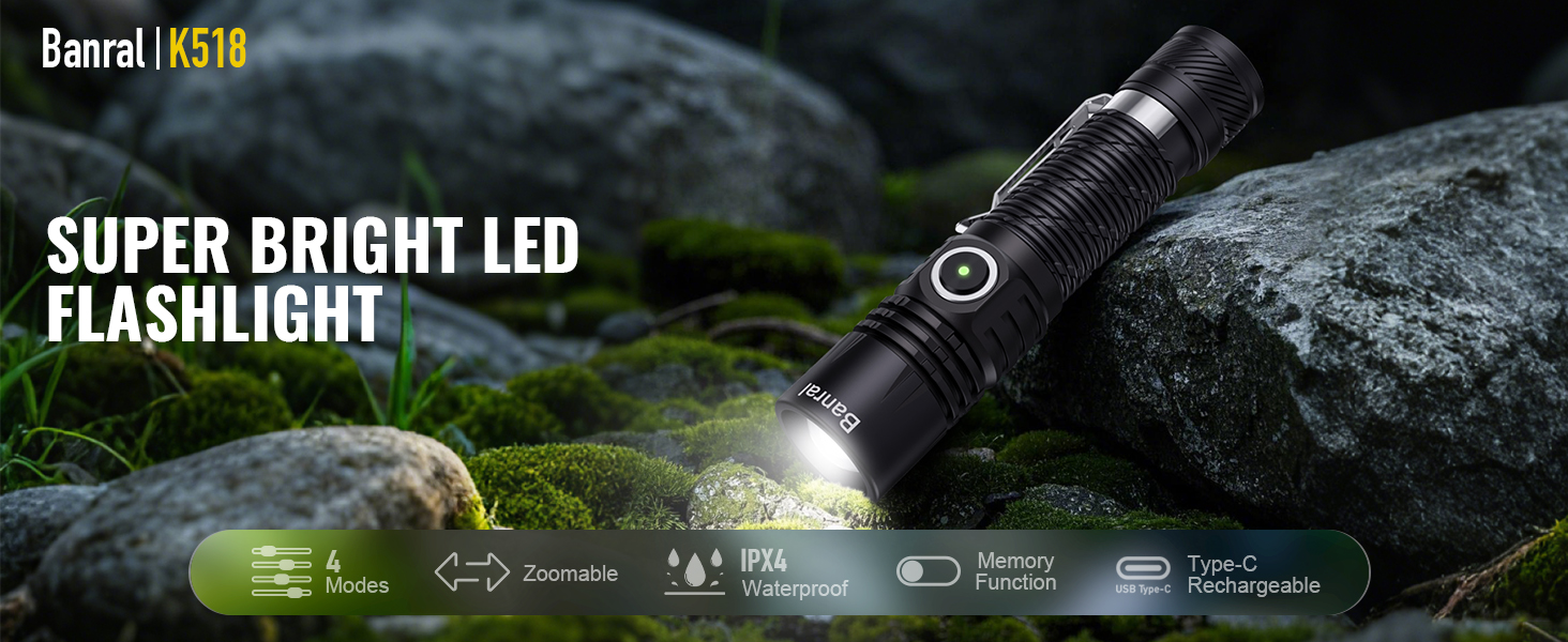 SUPER BRIGHT LED FLASHLIGHT