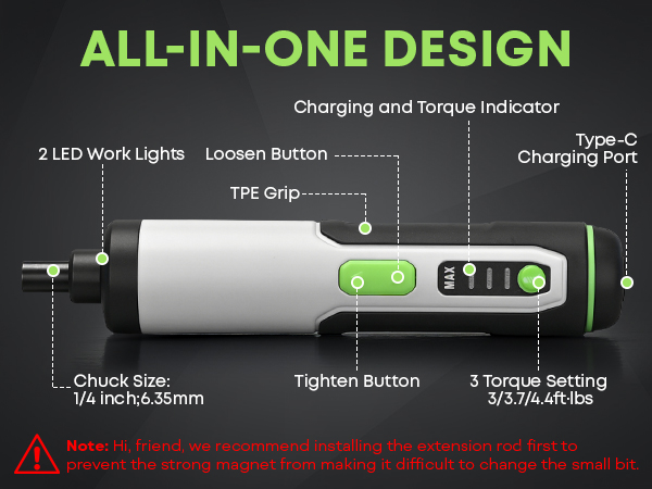 electric screwdriver cordless