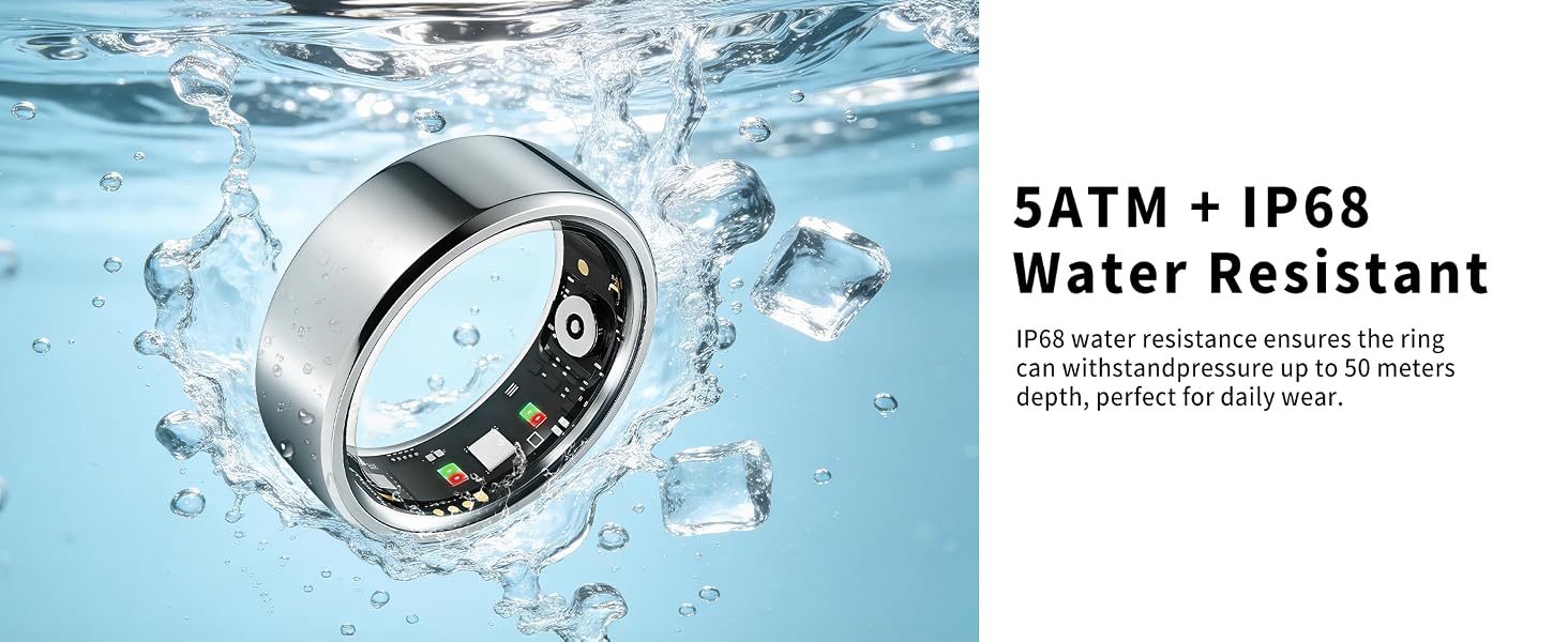 smart ring women fitness health men step tracker sleep anillo inteligente mujer anillos