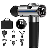 ZEOEZHBI Massage Gun Back Massager for Pain Relief Deep Tissue, Percussion Massage Gun for Athlet...