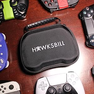xbox, playstation, ps4, ps5, controller case, hard shell, gaming, video games, mobile