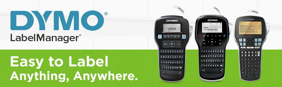 Dymo LabelManager Family Shot of Handheld Printers 