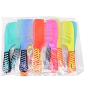 Disposable Combs in Bulk Individually Wrapped Widen Combs Sturdy Hair Combs for Women and Men, Lo...