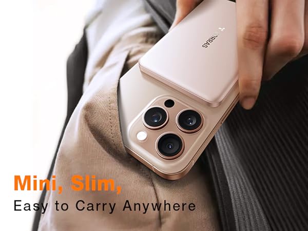 wireless portable charger magnetic power bank for iphone portable chargers battery charger phone