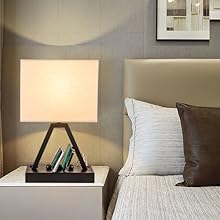 nightstand lamp bedroom