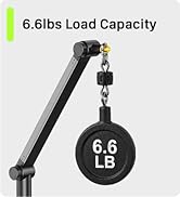6.6lbs Load Capacity