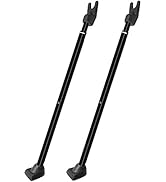 SECURITYMAN 2-in-1 Door Security Bar &amp; Sliding Patio Door Security Bar (2 Pack) via Interchangeab...