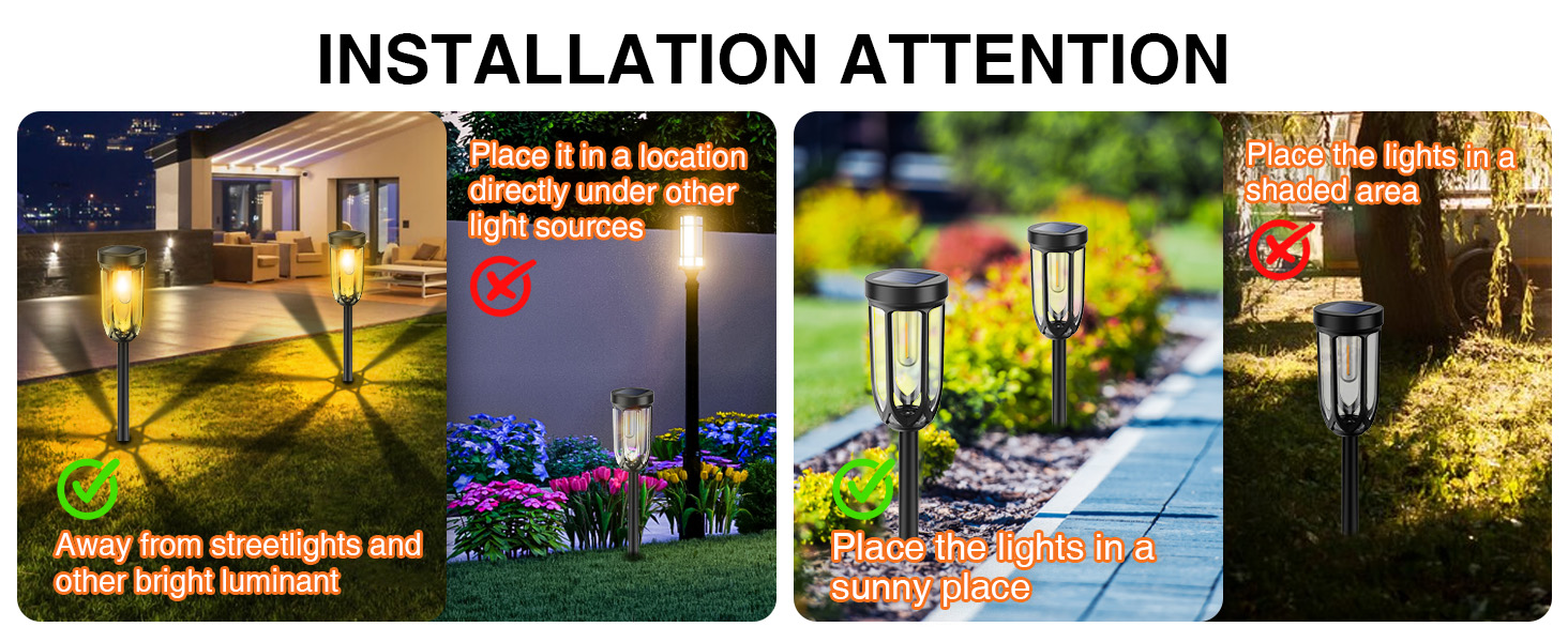 Away from streetlights