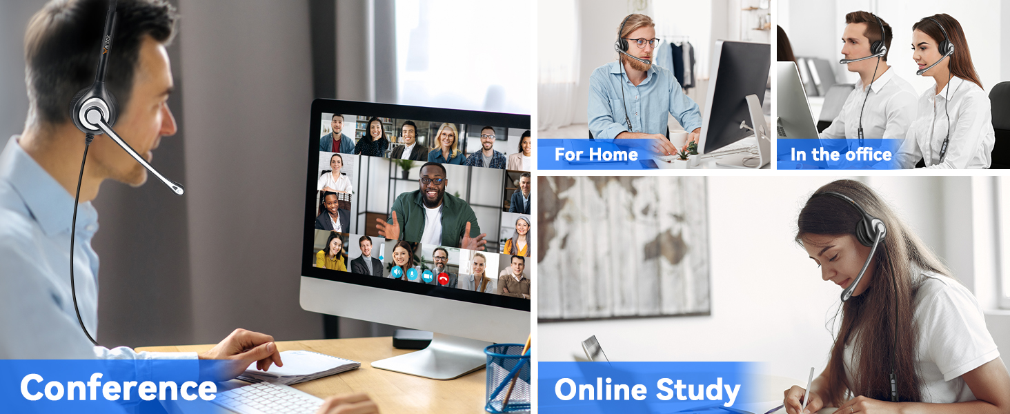 headset with microphone for laptop